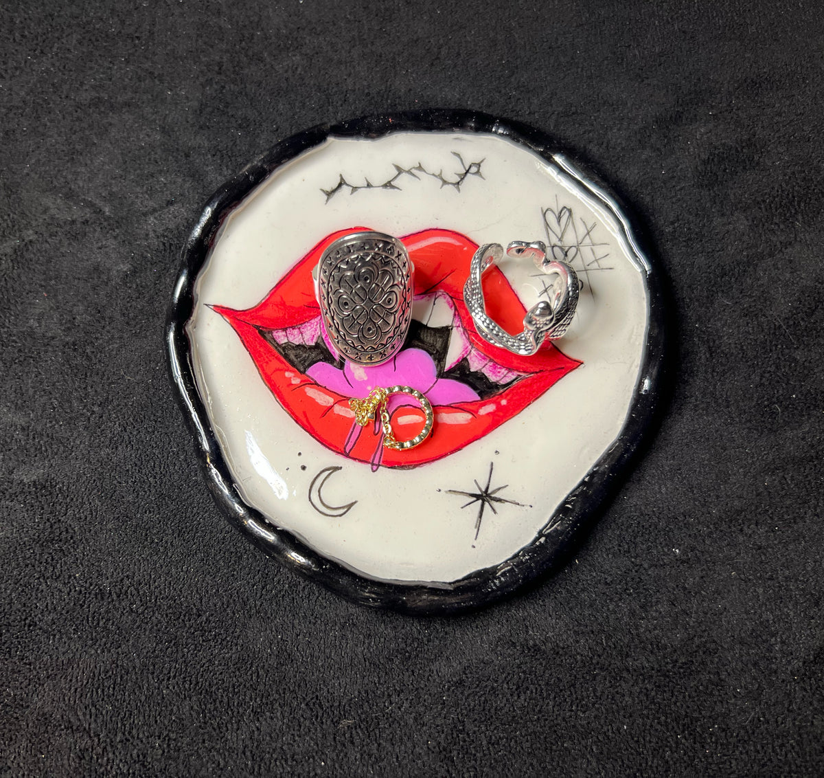 Vampire Kiss Tray