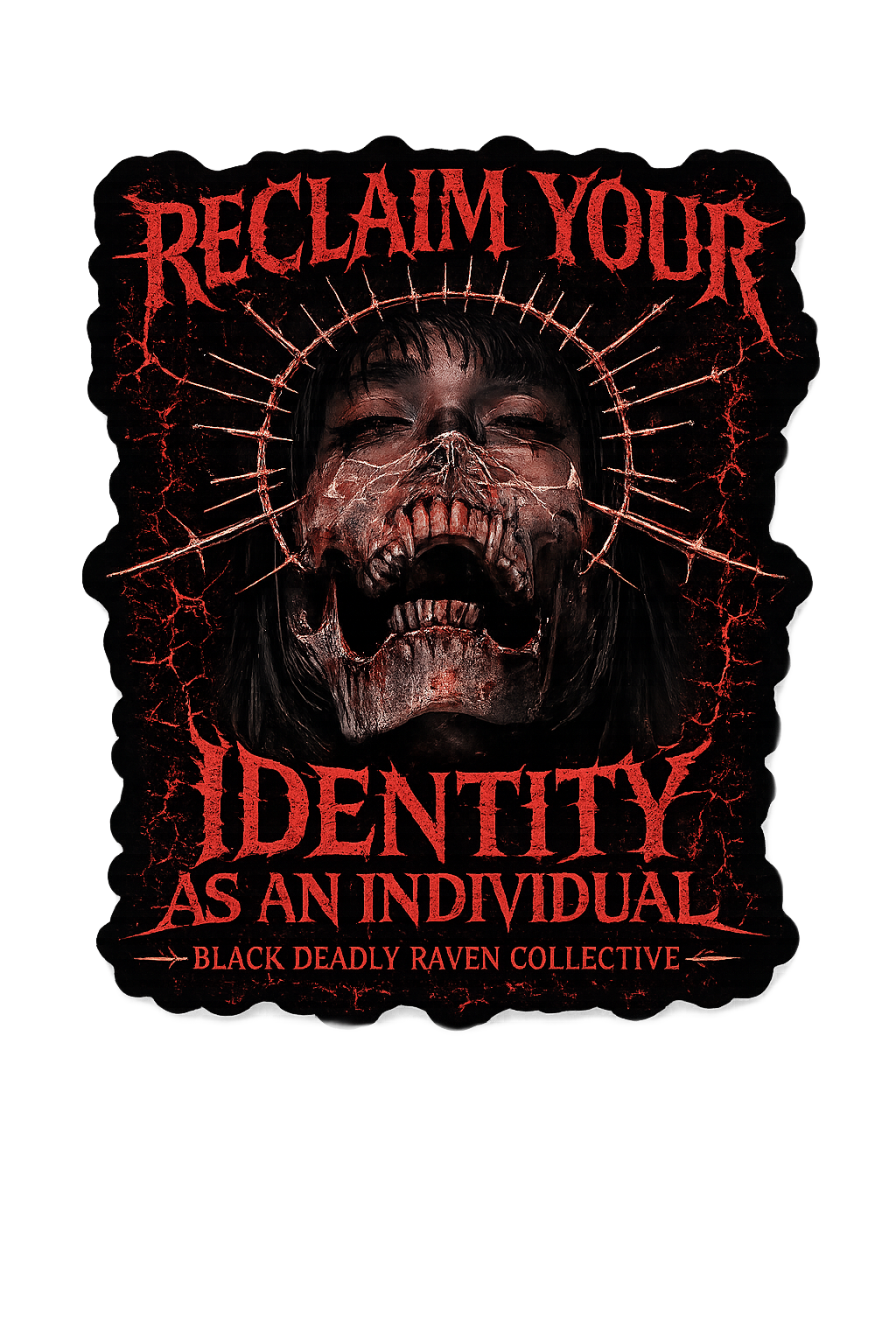 Reclaim Your Identity Vinyl Sticker
